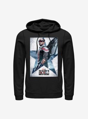 Marvel The Falcon And Winter Soldier Poster Hoodie