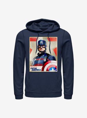Marvel The Falcon And Winter Soldier Inspired By Cap Hoodie