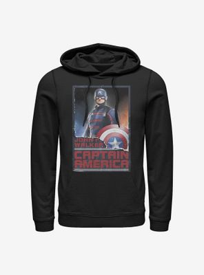 Marvel The Falcon And Winter Soldier Stand Tall Cap Hoodie