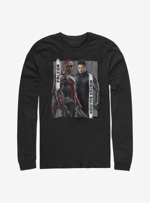 Marvel The Falcon And Winter Soldier New Team Long-Sleeve T-Shirt