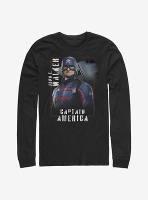 Marvel The Falcon And Winter Soldier Walker Hero Long-Sleeve T-Shirt