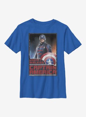 Marvel The Falcon And Winter Soldier Stand Tall Cap Youth T-Shirt