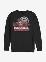 Marvel The Falcon And Winter Soldier Speed Sweatshirt