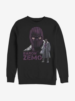 Marvel The Falcon And Winter Soldier Masked Zemo Sweatshirt