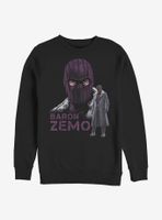 Marvel The Falcon And Winter Soldier Masked Zemo Sweatshirt