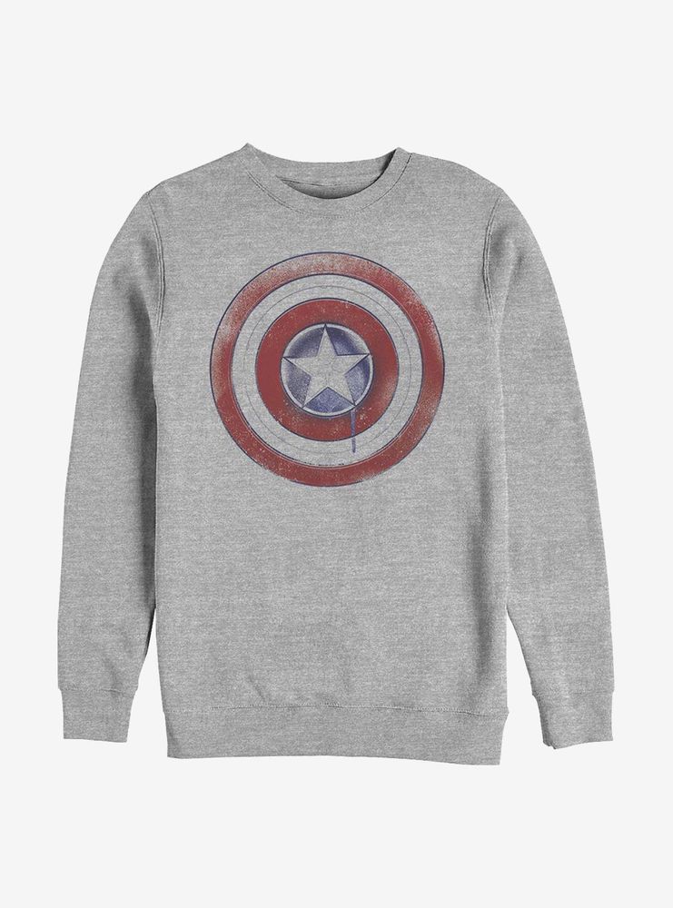 Marvel The Falcon And Winter Soldier Paint Shield Sweatshirt