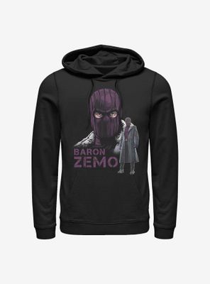 Marvel The Falcon And Winter Soldier Masked Zemo Hoodie