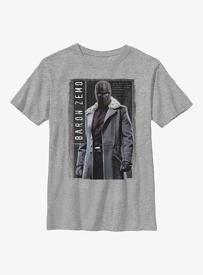 Marvel The Falcon And Winter Soldier Baron Panel Youth T-Shirt