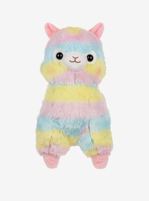 Rainbow Alpaca Plush