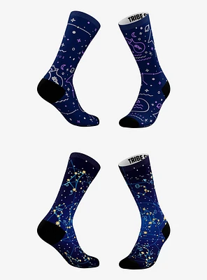 Aquarius Astrology Socks 2 Pack