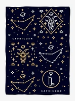 Capricorn Astrology Weighted Blanket