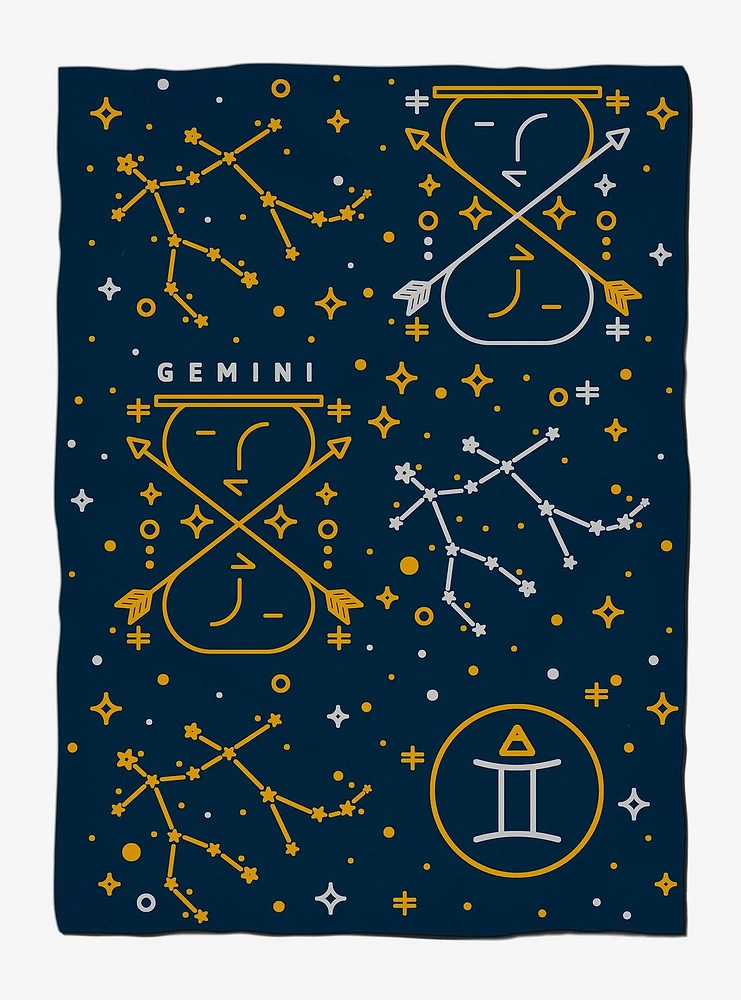 Gemini Astrology Weighted Blanket