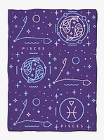 Pisces Astrology Weighted Blanket