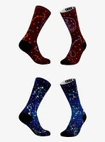 Scorpio Astrology Socks 2 Pack