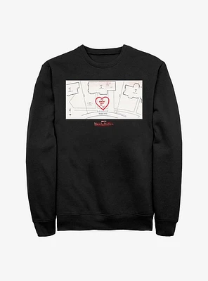 Marvel WandaVision To Grow Old Sweatshirt