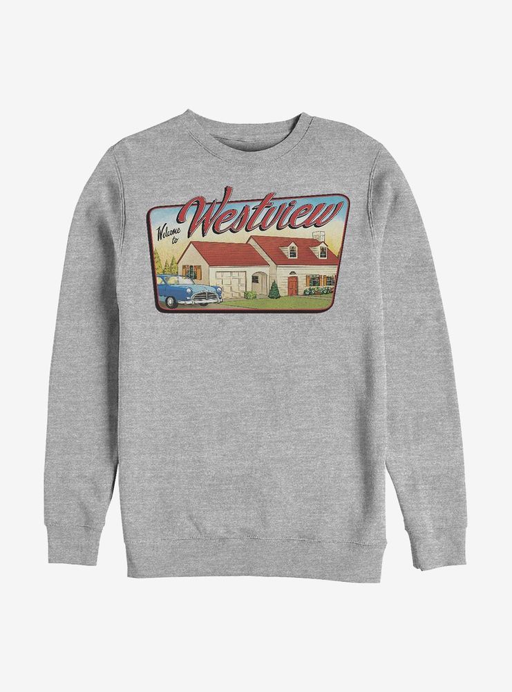 Marvel WandaVision Welcome To Westview Sweatshirt