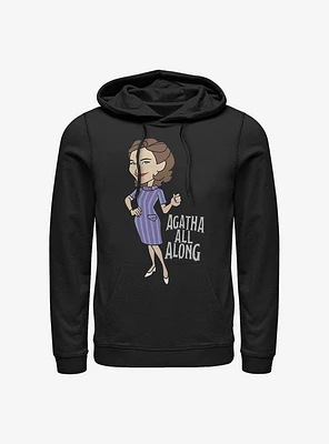 Marvel WandaVision Cartoon Agatha Hoodie