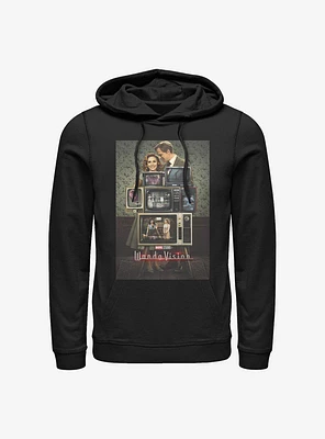 Marvel WandaVision Poster Through The Years Hoodie