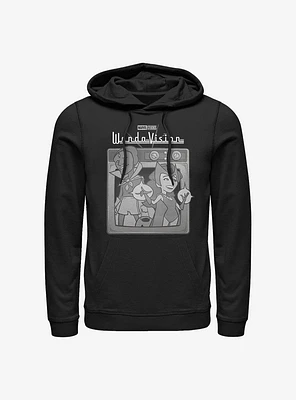 Marvel WandaVision Vintage TV Hoodie