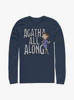 Marvel WandaVision Agatha All Along Long-Sleeve T-Shirt