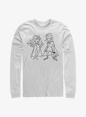 Marvel WandaVision Simple Ink Long-Sleeve T-Shirt