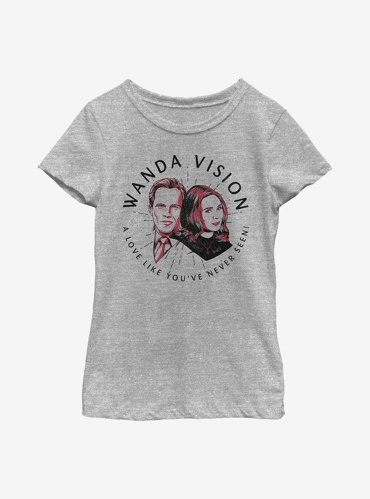 Marvel WandaVision Badge Youth Girls T-Shirt
