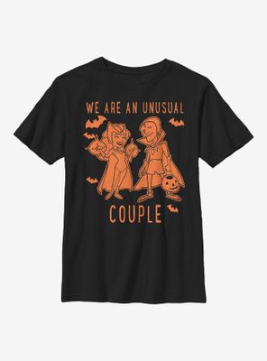 Marvel WandaVision Unusual Couple Halloween Youth T-Shirt