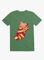 Comfie Pig Kelly Green T-Shirt