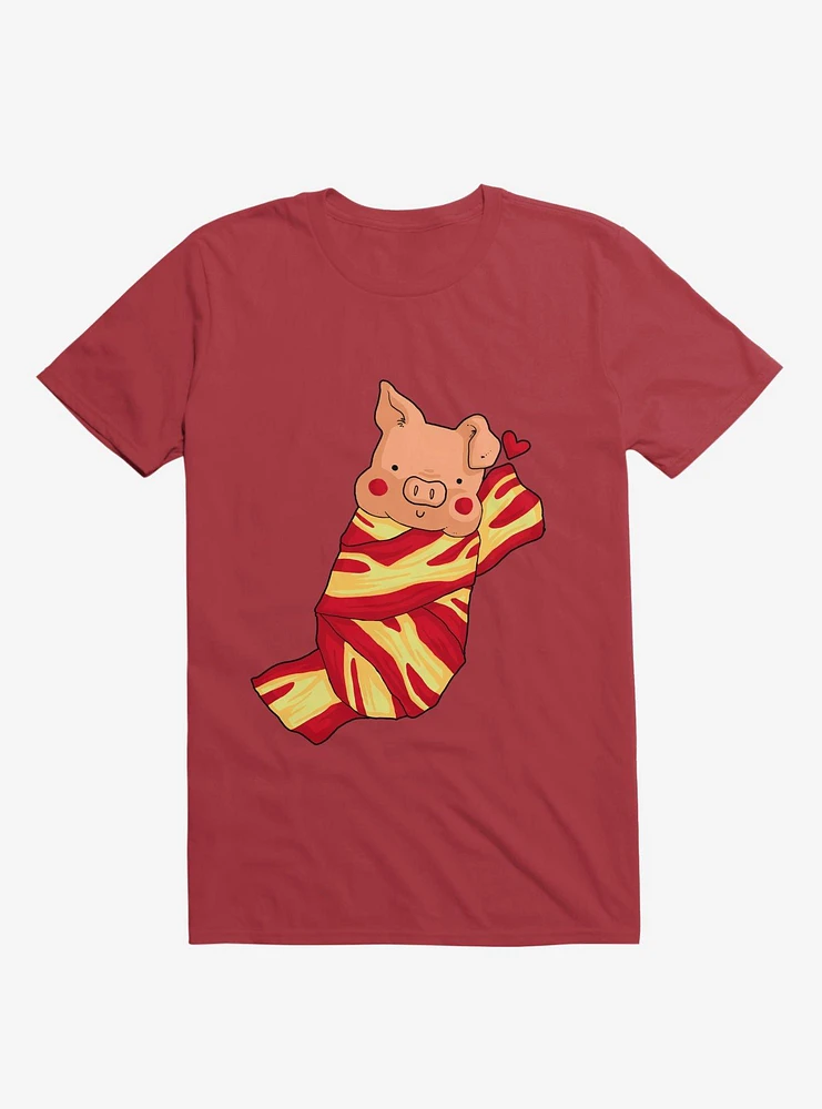 Comfie Pig Red T-Shirt