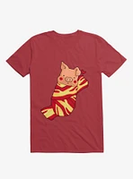 Comfie Pig Red T-Shirt