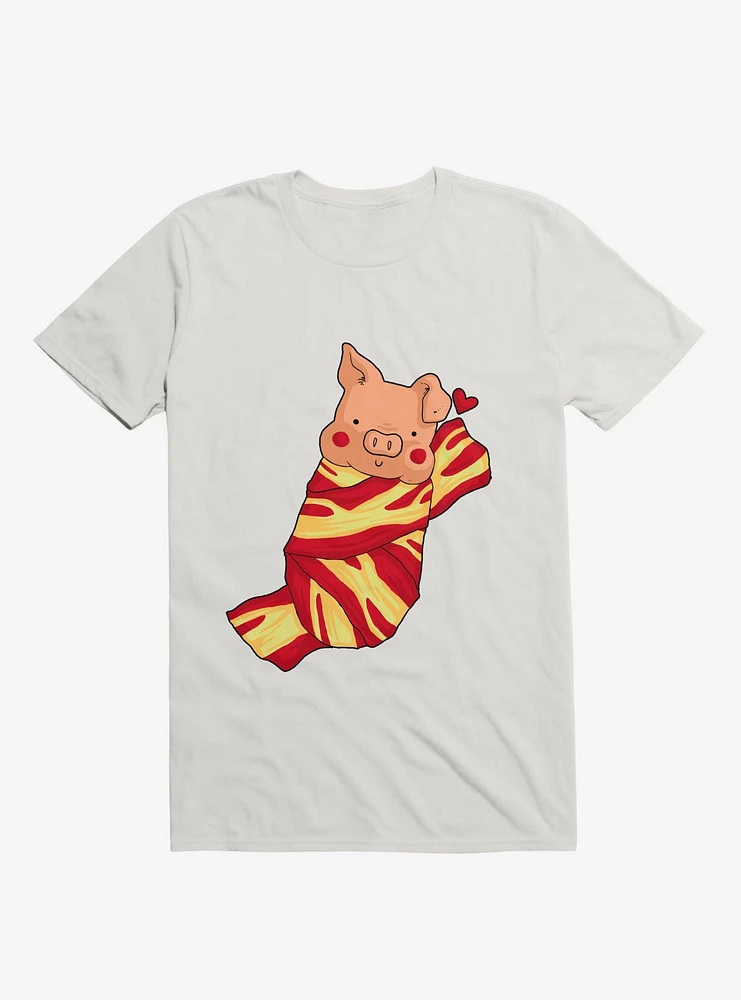 Comfie Pig White T-Shirt