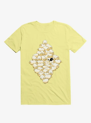 Find The Spy Corn Silk Yellow T-Shirt