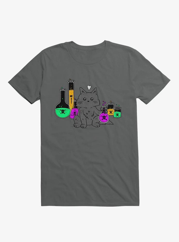 I Think My Cat Wants To Kill Me Charcoal Grey T-Shirt