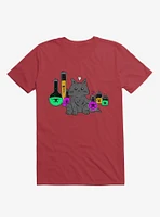 I Think My Cat Wants To Kill Me Red T-Shirt