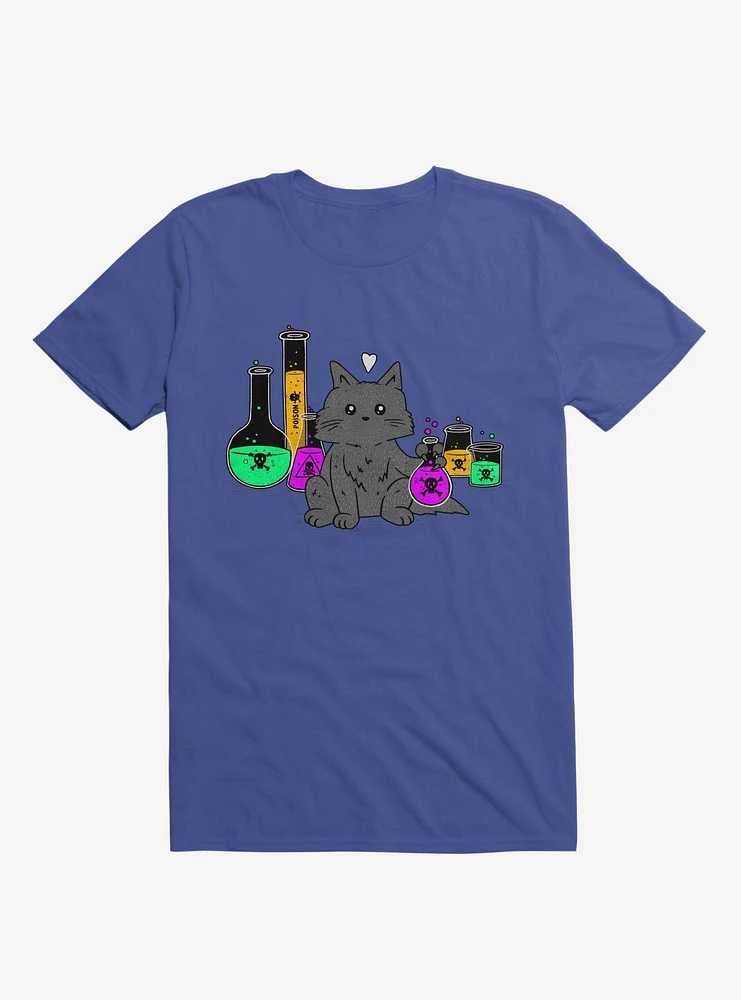 I Think My Cat Wants To Kill Me Royal Blue T-Shirt