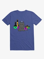 I Think My Cat Wants To Kill Me Royal Blue T-Shirt