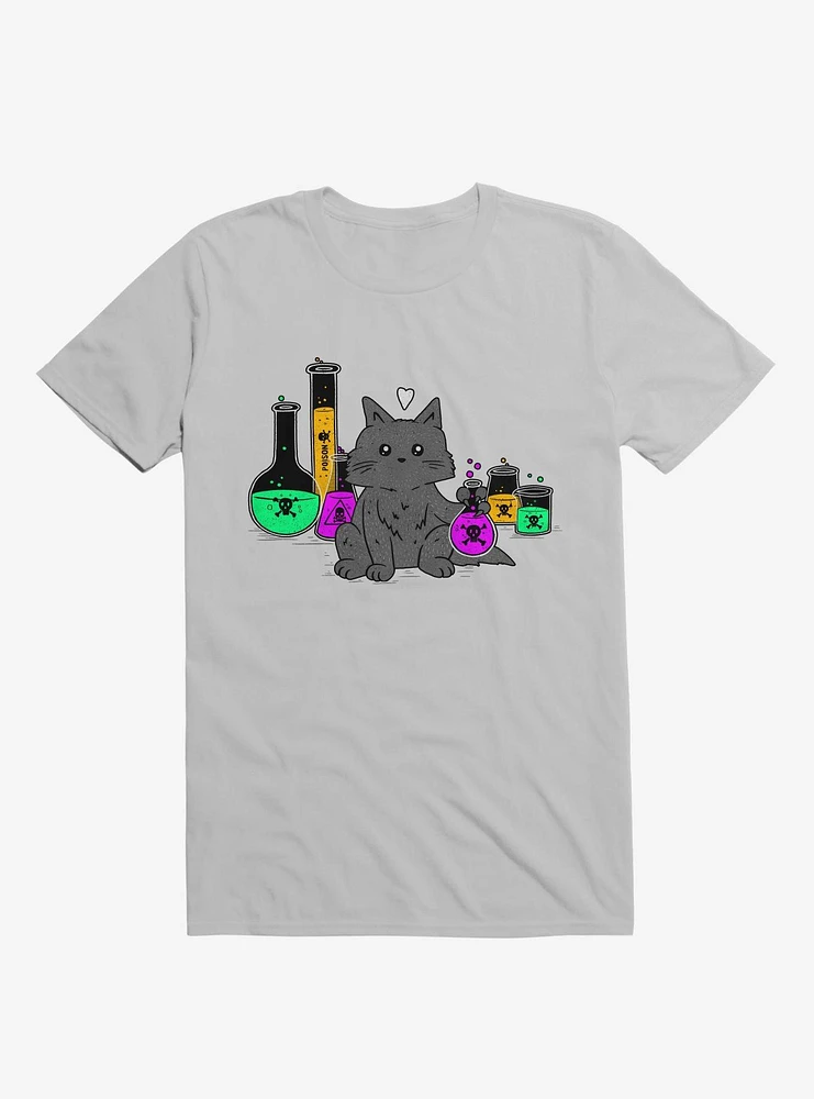 I Think My Cat Wants To Kill Me Ice Grey T-Shirt