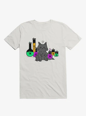 I Think My Cat Wants To Kill Me White T-Shirt