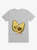 I Love Avocados Ice Grey T-Shirt