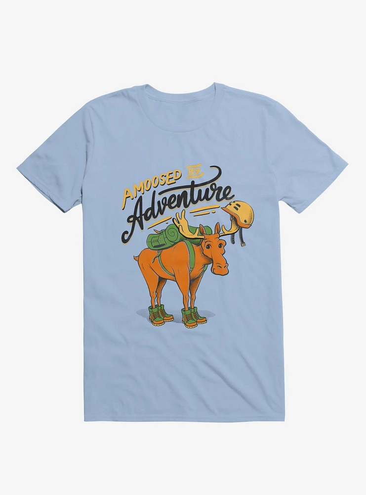 Amoosed By Adventure Light Blue T-Shirt