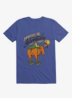 Amoosed By Adventure Royal Blue T-Shirt