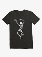 Dancing Skeleton Black T-Shirt