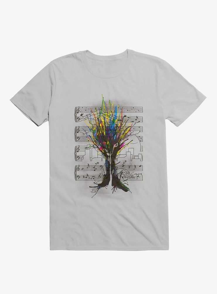 Ink Chord Ice Grey T-Shirt