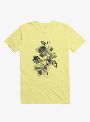 Inked Corn Silk Yellow T-Shirt