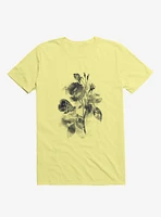 Inked Corn Silk Yellow T-Shirt