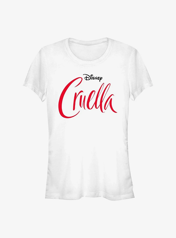 Disney Cruella Movie Logo Girls T-Shirt