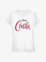 Disney Cruella Movie Logo Girls T-Shirt