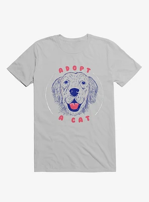 Adopt A Cat Ice Grey T-Shirt