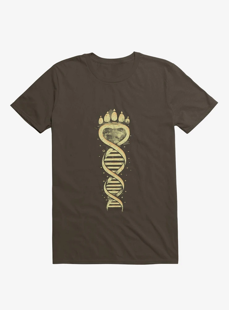 Bear DNA Brown T-Shirt