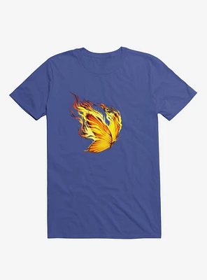 Burn Out Royal Blue T-Shirt